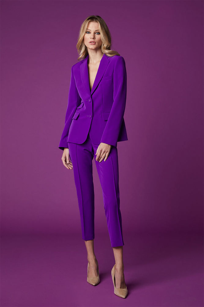 Picture of Best seller BELLA P. chinos with pockets MAUVE