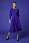 Picture of New dress in light crepe with stretch in a lovely line ROYAL