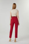 Picture of Pants in excellent quality crepe elastic RED