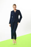 Picture of Crepe elastic pants BLUE