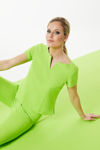Picture of Stylized top in crepe stretch