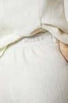 Picture of Cropped trousers in very good quality boucle cotton VANILIA