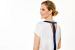 Picture of Japone blouse with front neckline ECRU