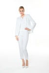 Picture of Blazer BELLA P. in crepe elastic ECRU
