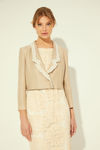Picture of Chic bolero in boucle cotton BEIGE