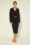 Picture of High-waisted pencil skirt BLACK