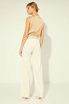 Picture of Trousers in fine crepe with wide elastic at the waist VANILIA