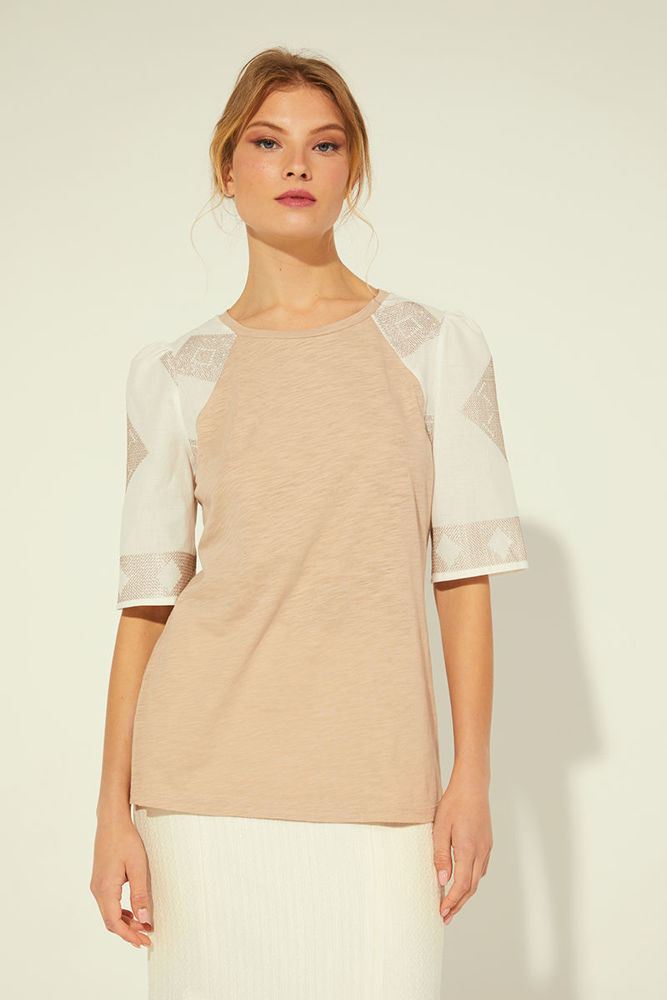 Picture of Blouse in flame cotton CIGAR