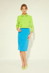 Picture of Stylish cardigan with collar LIME