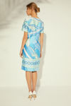 Picture of Satin dress in a wonderful type of pucci print CIEL