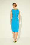 Picture of All time Classic dress in elastic crepe SKY