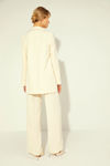 Picture of New straight-line fine crepe jacket VANILIA