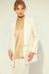 Picture of New straight-line fine crepe jacket VANILIA