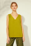Picture of V-neck viscose top KIWI