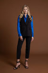 Picture of Double-breasted waistcoat with lapel BLACK
