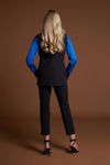 Picture of Double-breasted waistcoat with lapel BLACK