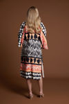 Picture of Lovely printed criss-cross mando ORANGE