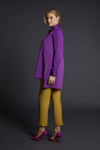 Picture of Cardigan in high-quality crepe MAUVE