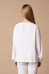 Picture of Blouse in a lovely natural fabric ECRU