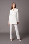 Picture of Long criss-cross jacket ECRU
