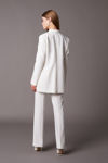 Picture of Long criss-cross jacket ECRU
