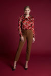 Picture of New BELLA P. pants in crepe elastic TABAC