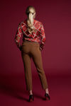 Picture of New BELLA P. pants in crepe elastic TABAC