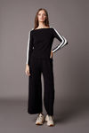 Picture of Black blouse in soft modal BLACK