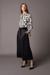 Japanese style cropped παντελόνι μαυρο