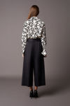 Japanese style cropped παντελόνι μαυρο