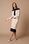 Picture of Three color haute couture jacket BEIGE