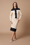 Picture of Three color haute couture jacket BEIGE