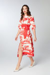 Picture of Midi camisole dress RED