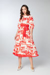 Picture of Midi camisole dress RED
