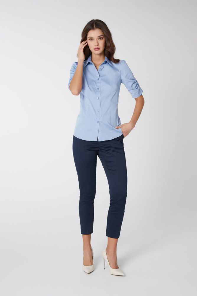 Picture of Stylized shirt in elastic poplin CIEL
