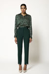 Picture of Crepe elastic pants GREEN