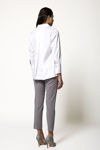 Picture of Poplin evaze blouse ECRU