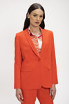 Blazer BELLA P. σε Κρεπ Ελαστικό κοκκινο